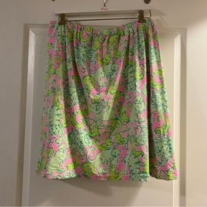 Lilly Pulitzer swimsuit Fabric Handcrafted skirt in XL XXL
